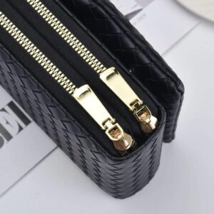 Women's Black PU Leather Crossbody Bag
