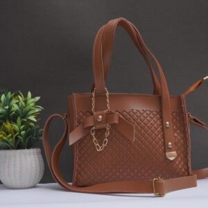 Leather Textured Shoulder Bag