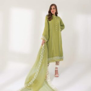 3 PC LAWN UNSTITCHED - Sunia ManahiI - KSTY